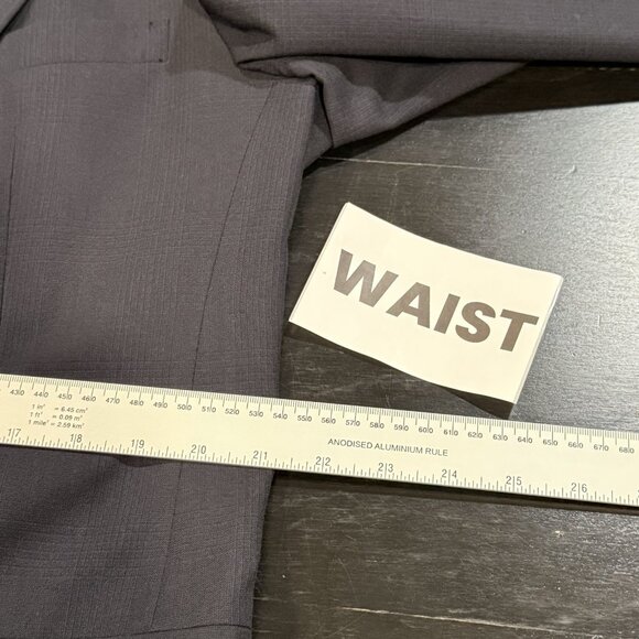 Hart Schaffner Marx Blazer Plaid Wool Blend Two Button Suit Jacket USA Mens 42R - Picture 13 of 14